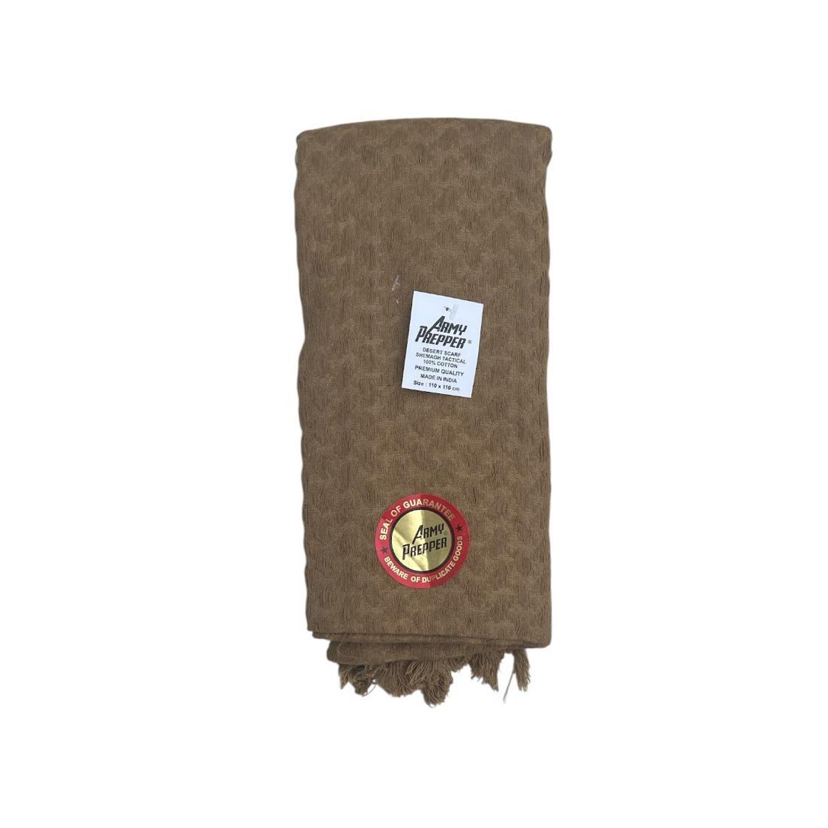 ARMY PREPPER - Bufanda Cuadrada Shemagh Multiproposito Basic Coyote