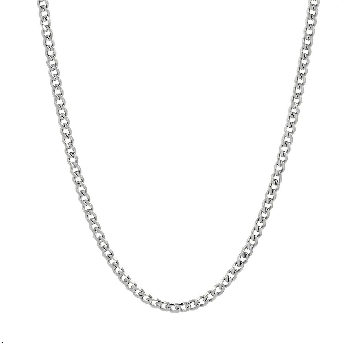 GENERICO - Cadena De Cuello De Acero Inoxidable Para Hombres 55cm X 6mm