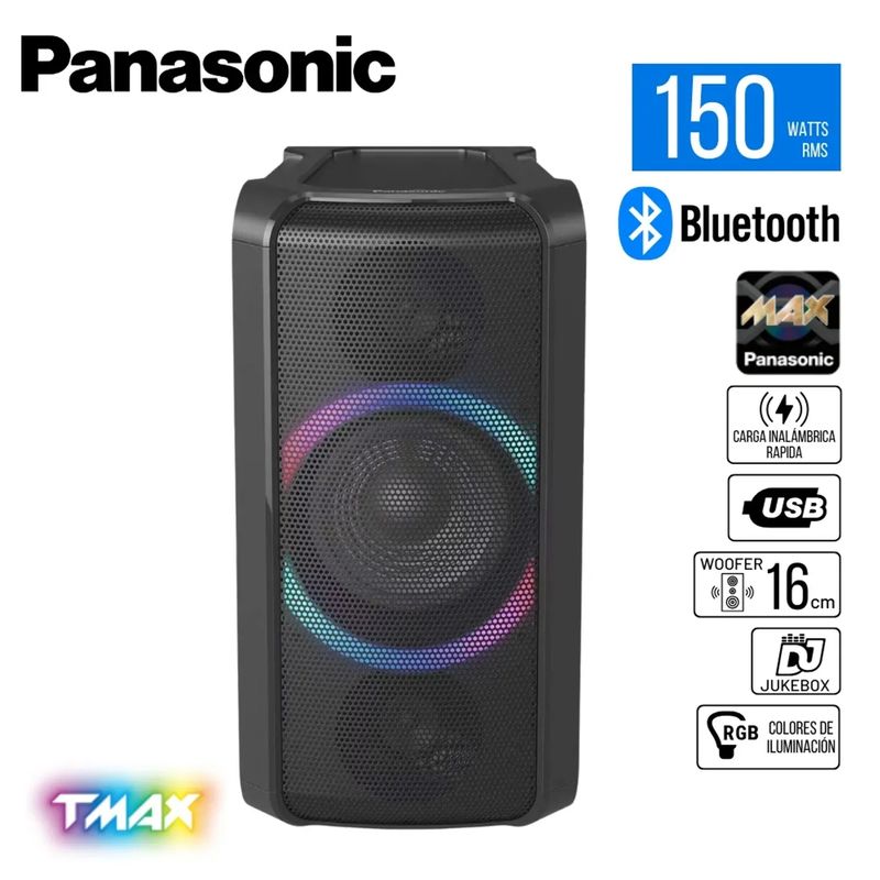 PANASONIC - Minicomponente BT Panasonic SC-TMAX5EG-K