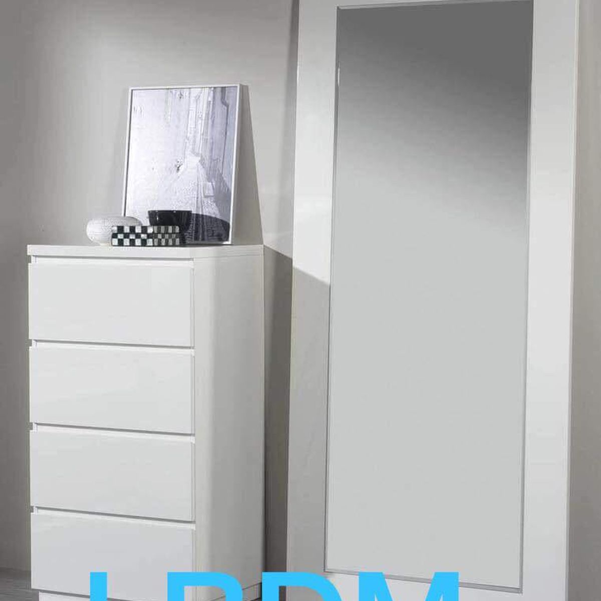 LA BODEGA DEL MUEBLE - COMODIN DULET CON ESPEJO - LA BODEGA DEL MUEBLE