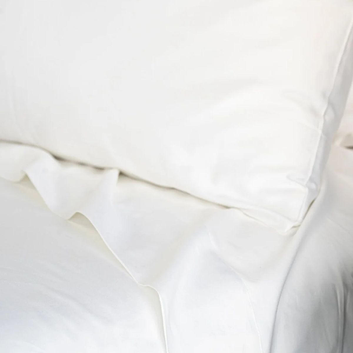 GENERICO - Set de 2 Fundas de Almohada King 400 Hilos 50X95cm