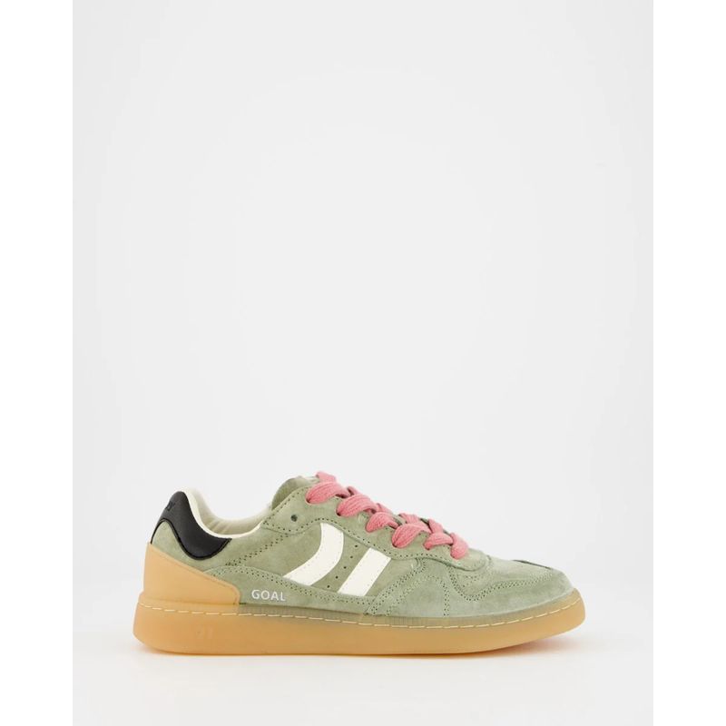 COOLWAY - Zapatillas Urbanas CoolWay de mujer Goal Verde