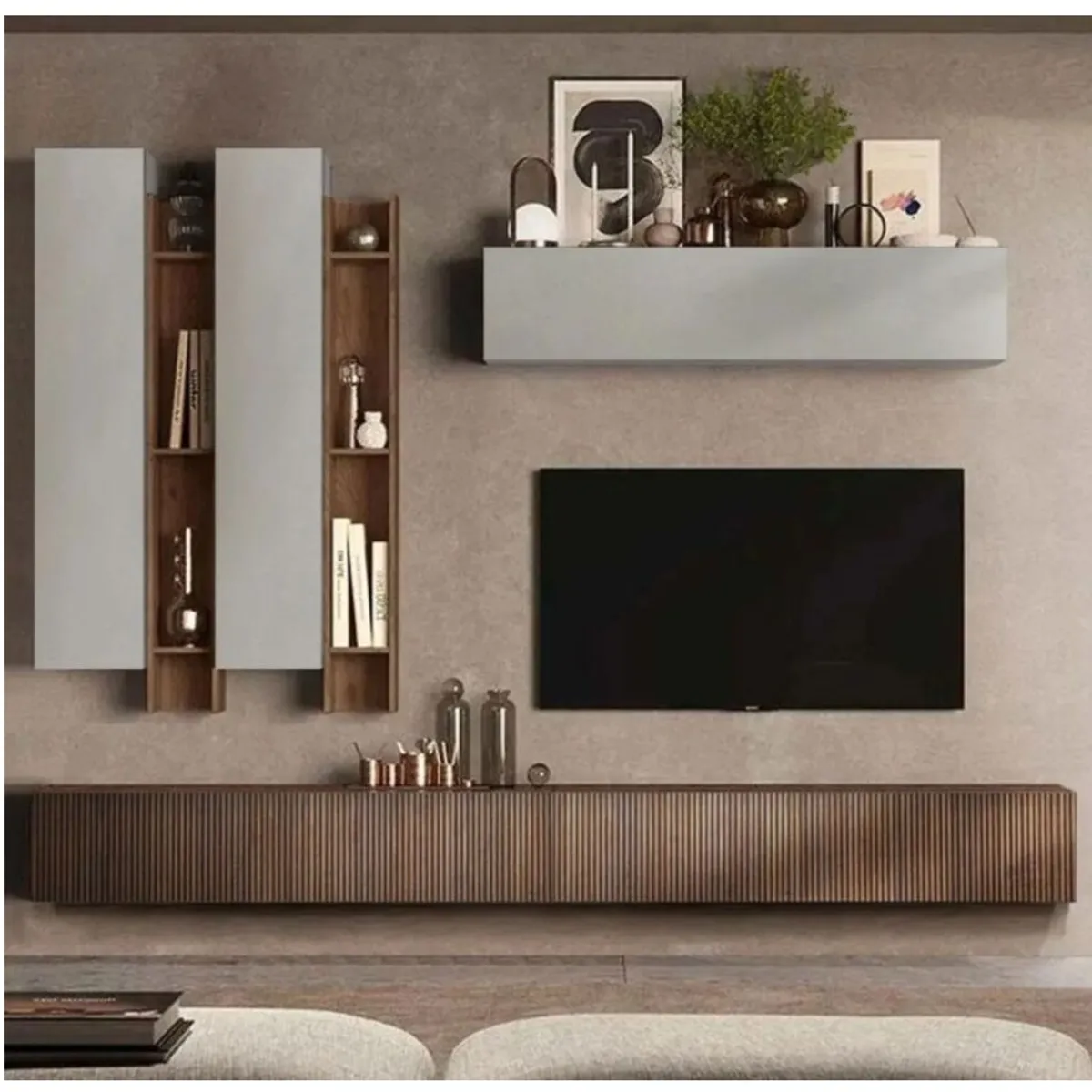 TU MESITA - Centro de Entretenimiento Premium Barcelona MódulosFlotantes GrisGales