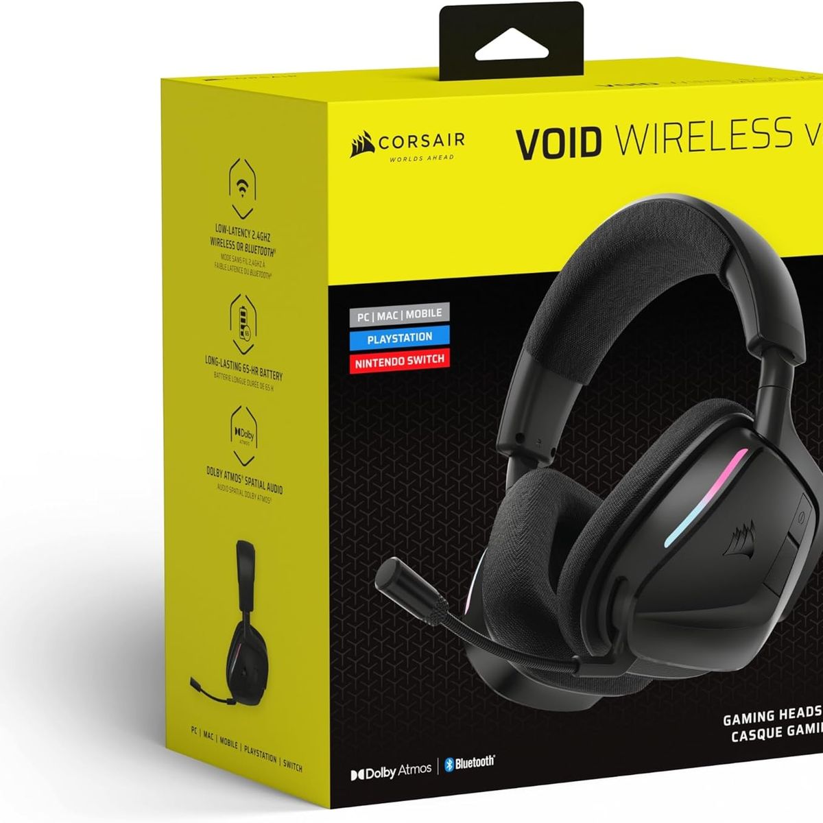 CORSAIR - Audífonos Gamer Corsair Void V2 Inalambricos Nuevo