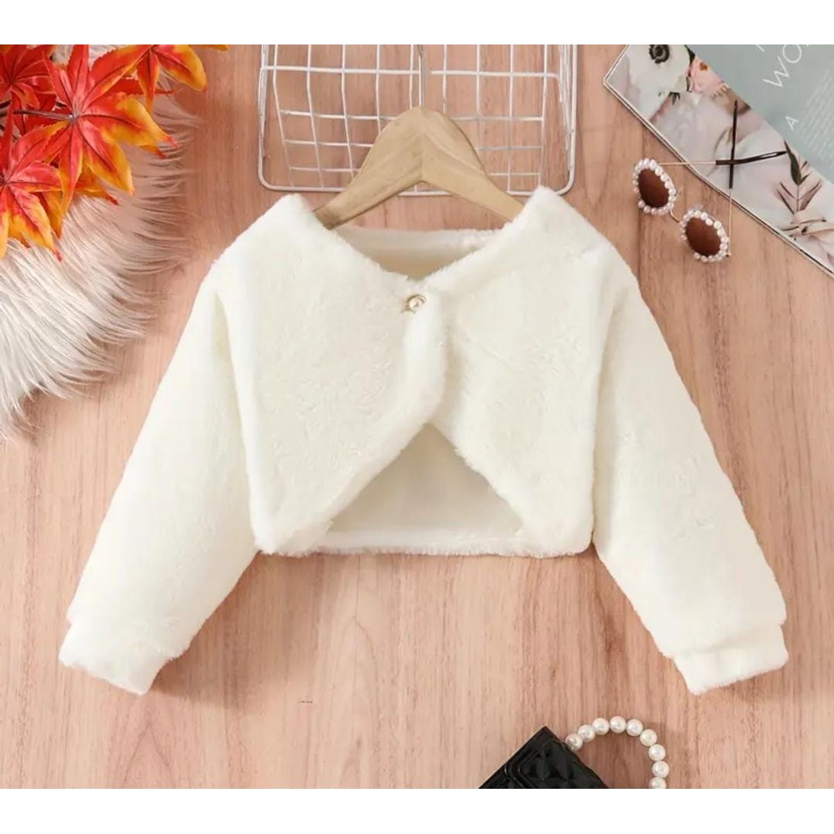 GENERICO - Bolero para Vestido de Fiesta Niña Talla 8