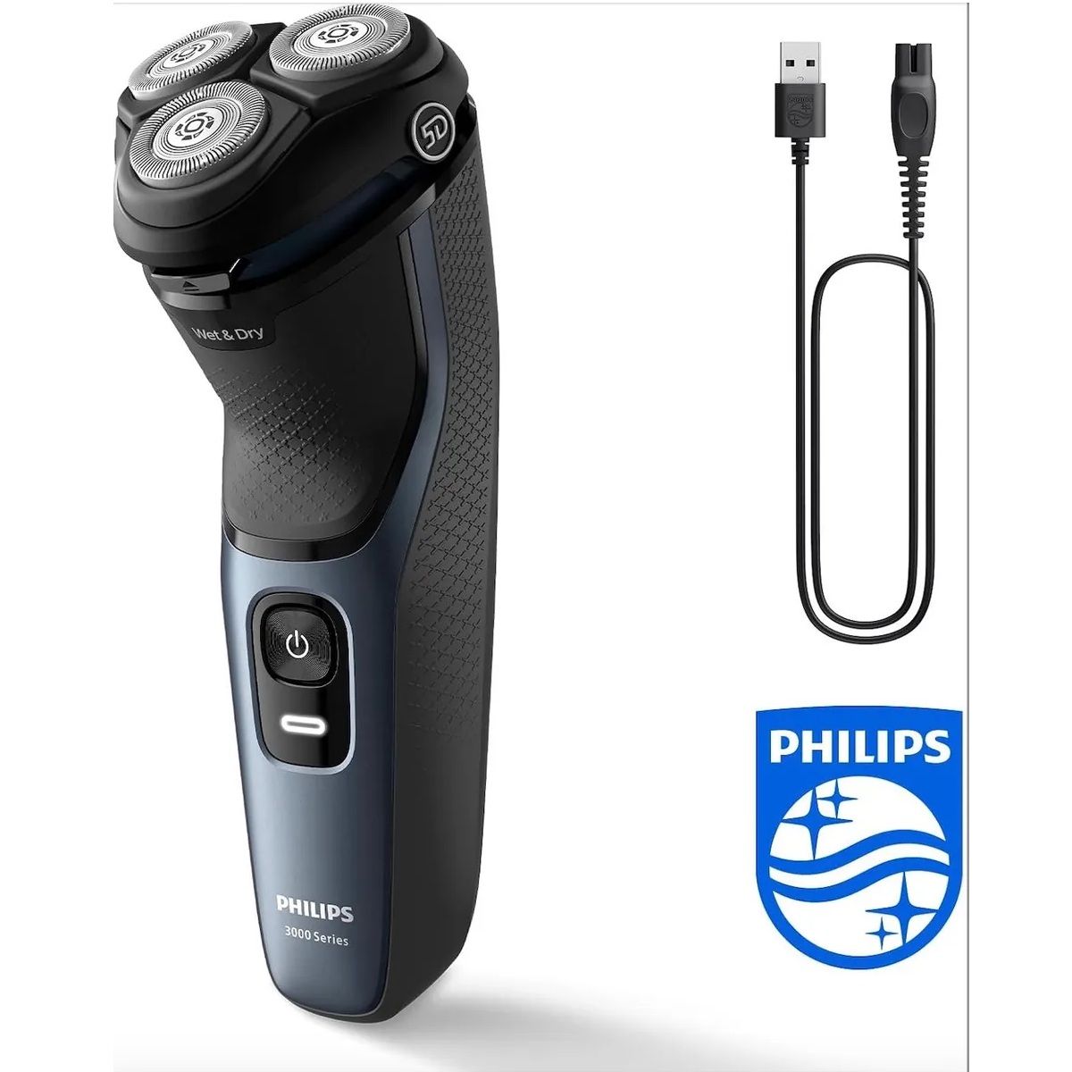 PHILIPS - Afeitadora Philips 5d Skin Protect + Patillero Y Carga 1 Hr