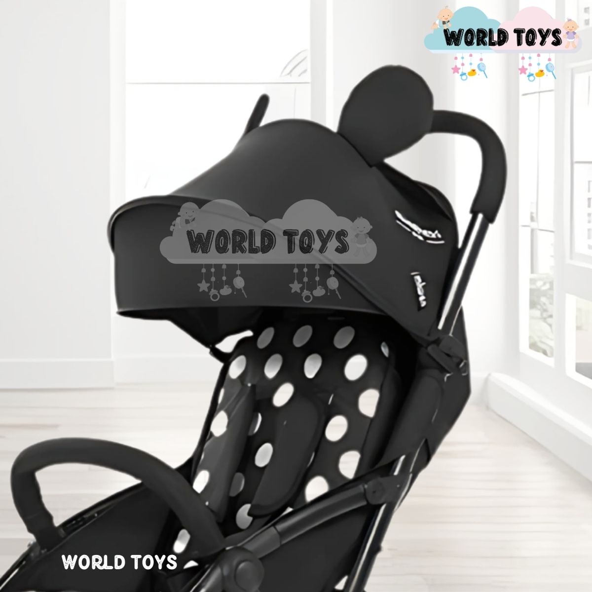 Baby - Coche Cuna de Lujo «MINNIE-E» Edición Limitada Black