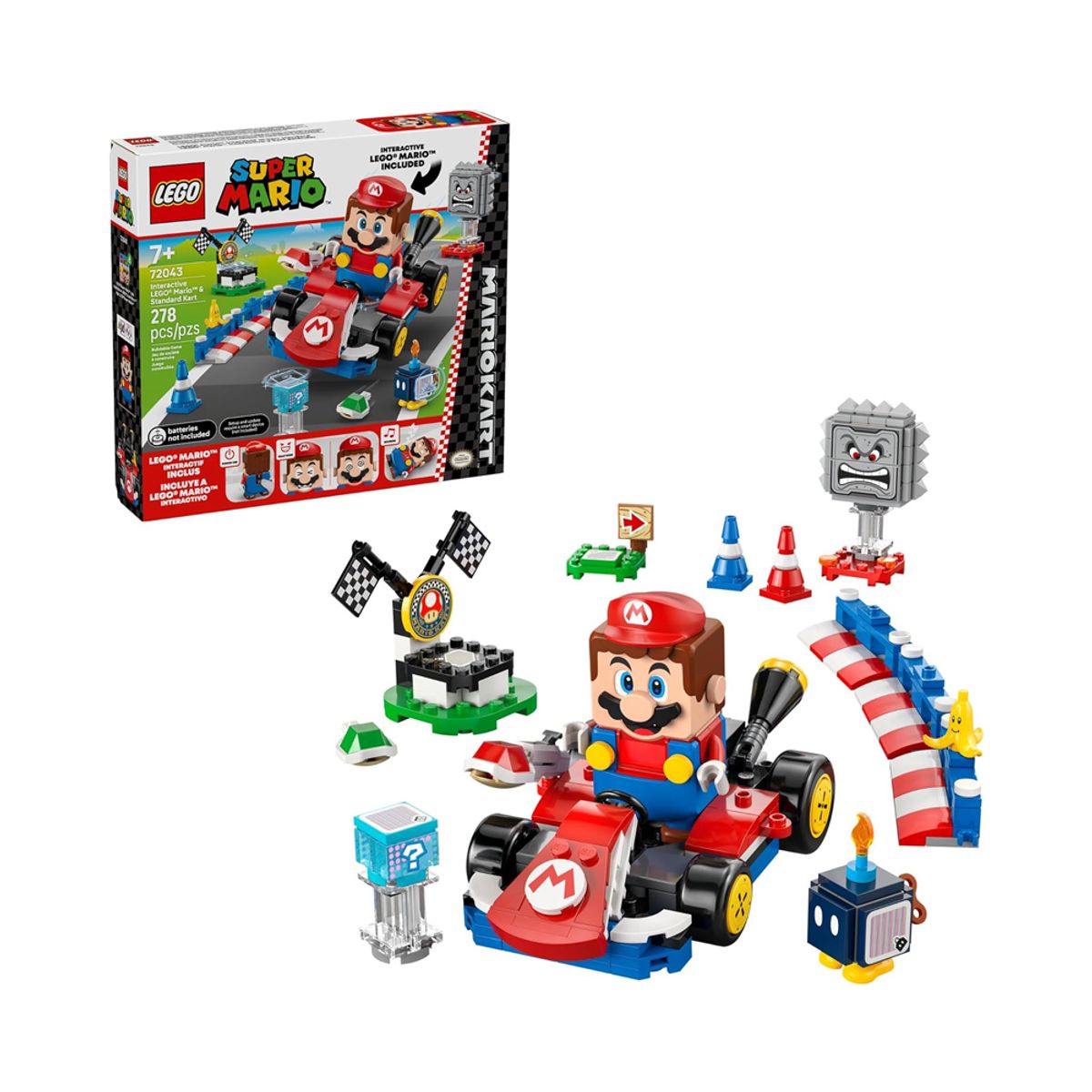 LEGO - LEGO Interactive Mario Standard Kart Building 72043