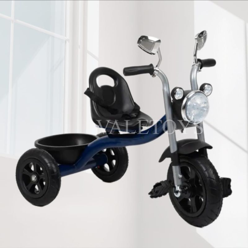BABY HAPPY - Triciclo Para Niños Modelo Chopper Con Bluetooth
