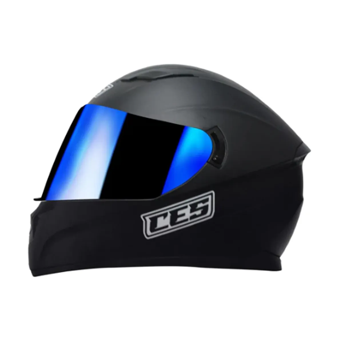 GENERICO - CASCO MOTO DOBLE VISOR NEGRO MATE CERTIFICADO