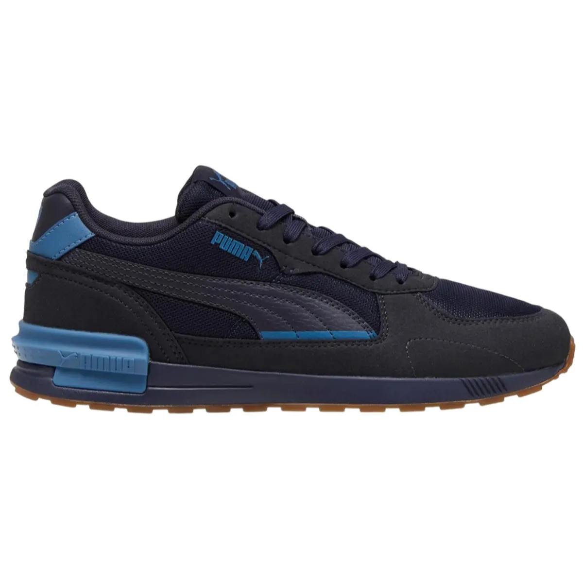 PUMA - Zapatilla Puma Graviton 380738 59 Negro-Azul Para Hombre