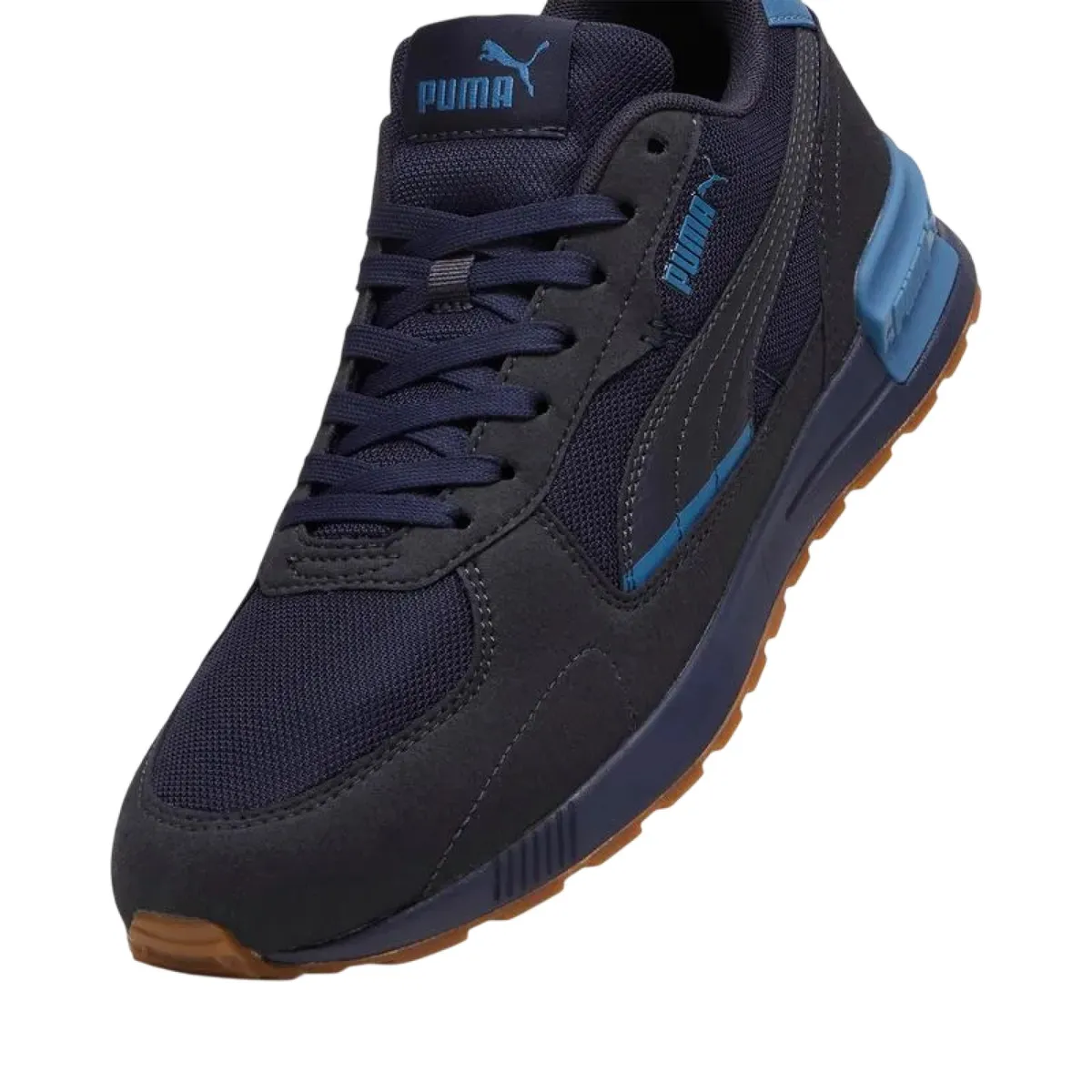 PUMA - Zapatilla Puma Graviton 380738 59 Negro-Azul Para Hombre