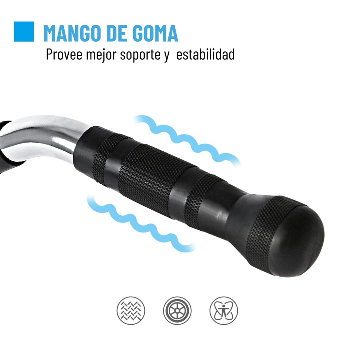 HOLGU - Agarre Polea Alta Barra Larga Pull Down Bar 120 cm