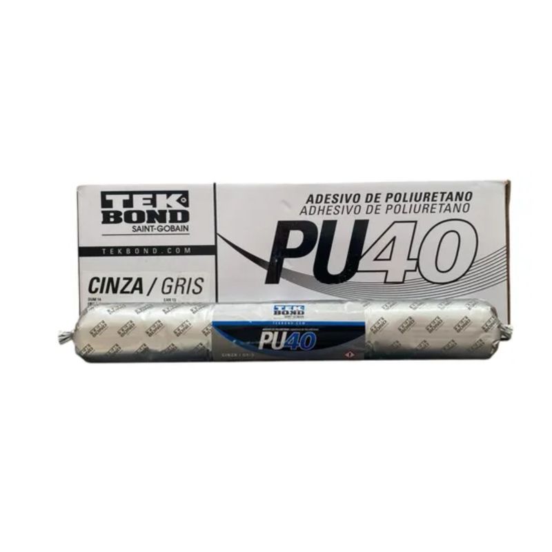 TEKBOND - ADHESIVO POLIURETANO PU40 USO GENERAL TEKBOND (GRIS)  X 600ML
