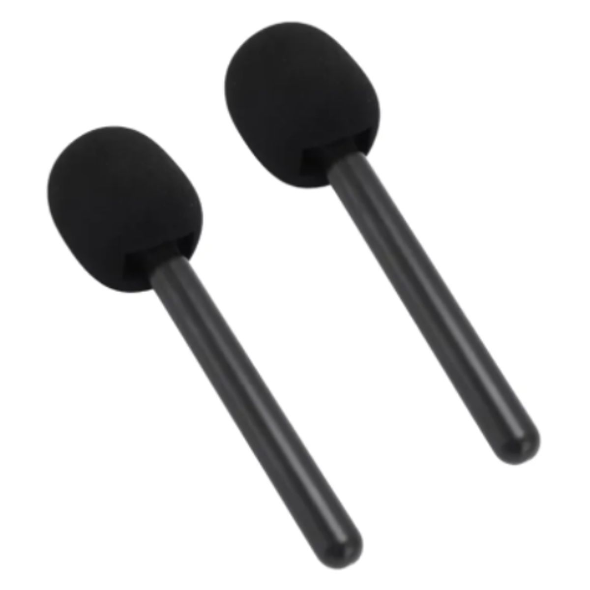 GENERICO - Adaptador Soporte De Mano Para Micrófono Solapero 1 Par