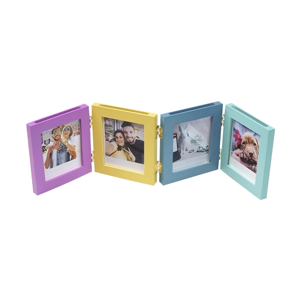 FUJIFILM - PORTA FOTO ALBUM SQUARE ACORDEON COLORES 8 FOTOS