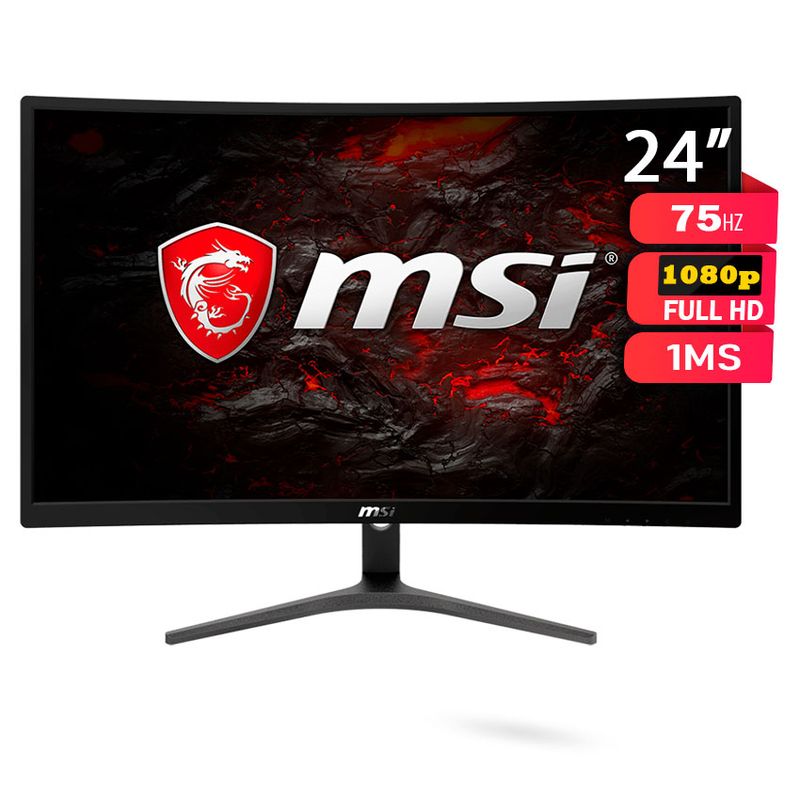 MSI - Monitor Curvo MSI Optix G241VC  24” FHD 75Hz FreeSync