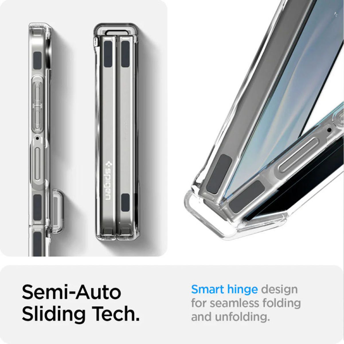 SPIGEN - Case Galaxy Z Flip 7 Flip7 MagSafe Transparente Spigen Ultra Hybrid