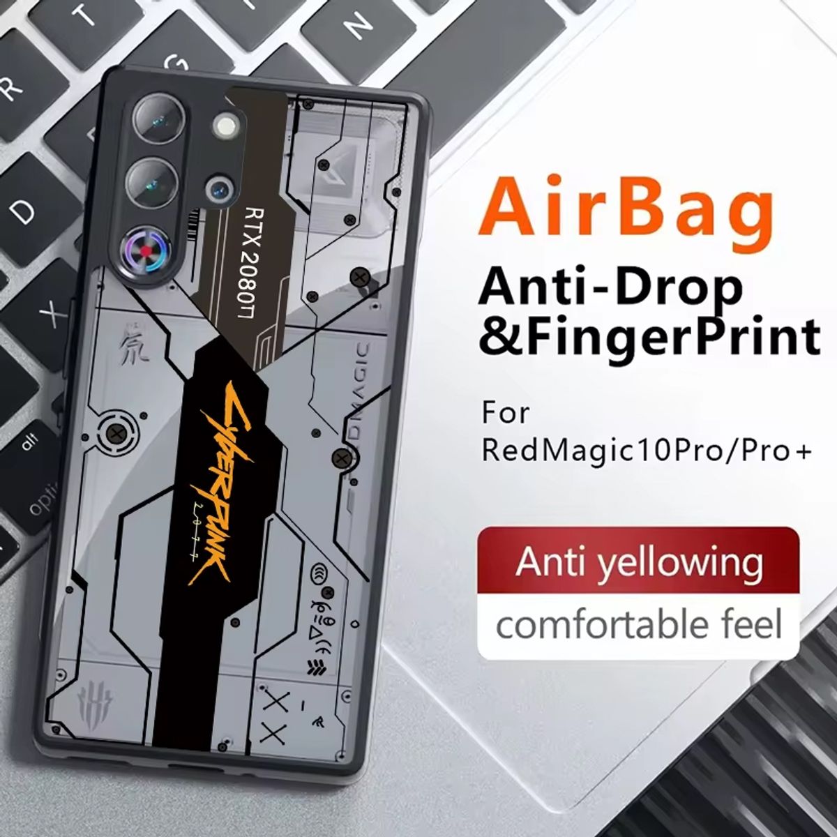 GENERICO - CASE FUNDA ZTE NUBIA RED MAGIC 10 PRO