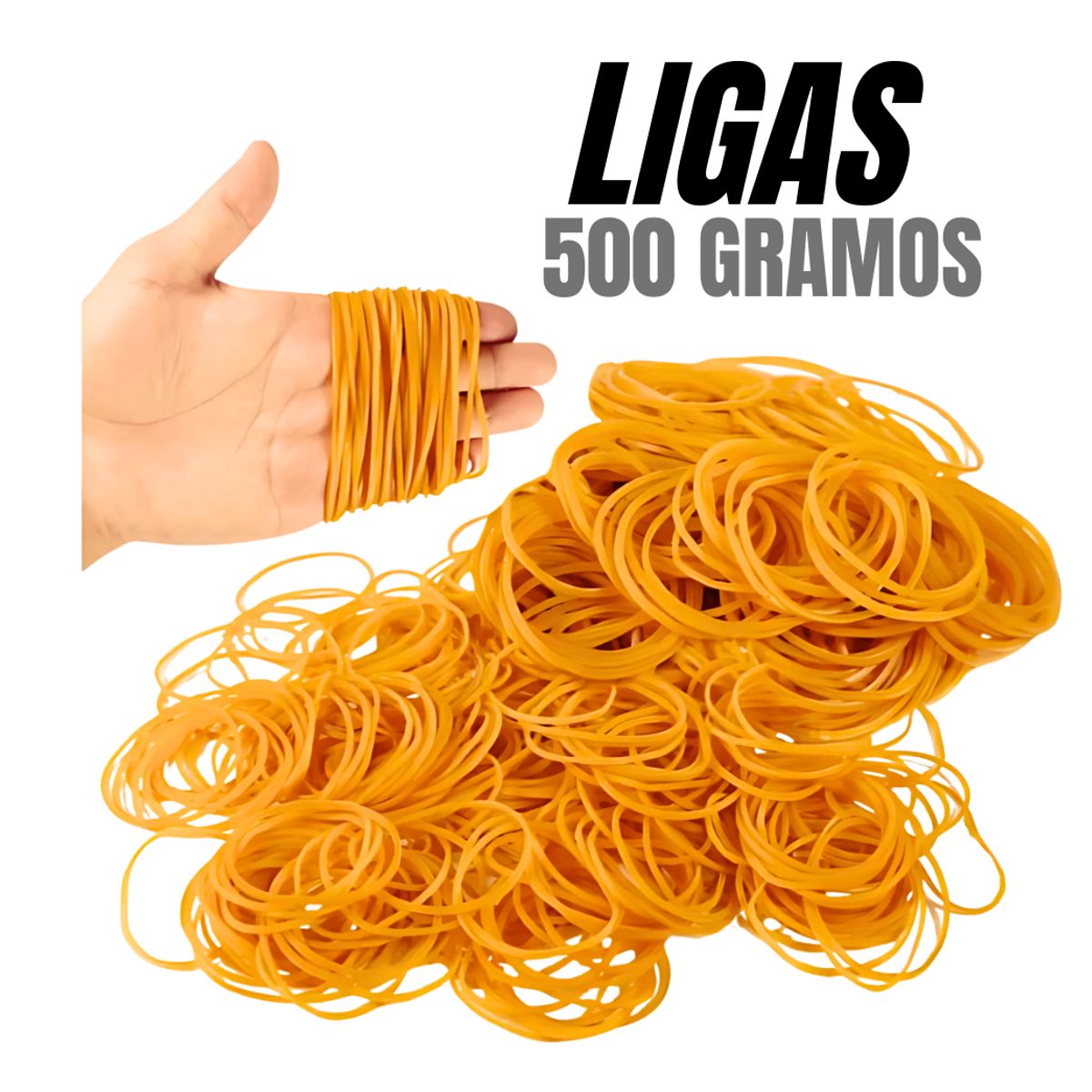 SM - LIGAS PARA OFICINA MULTIUSO BOLSAS DE LIGA 500GR