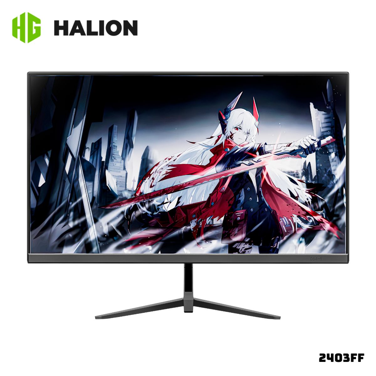HALION - MONITOR GAMER HALION 24 FHD IPS 120HZ AMD FREESYNC HDMI Y VGA - 2403FF