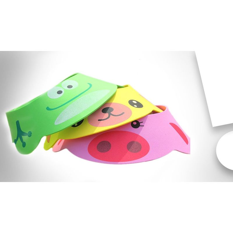 GENERICO - GORRO PARA DUCHA DE ANIMALITOS PARA NIÑOS