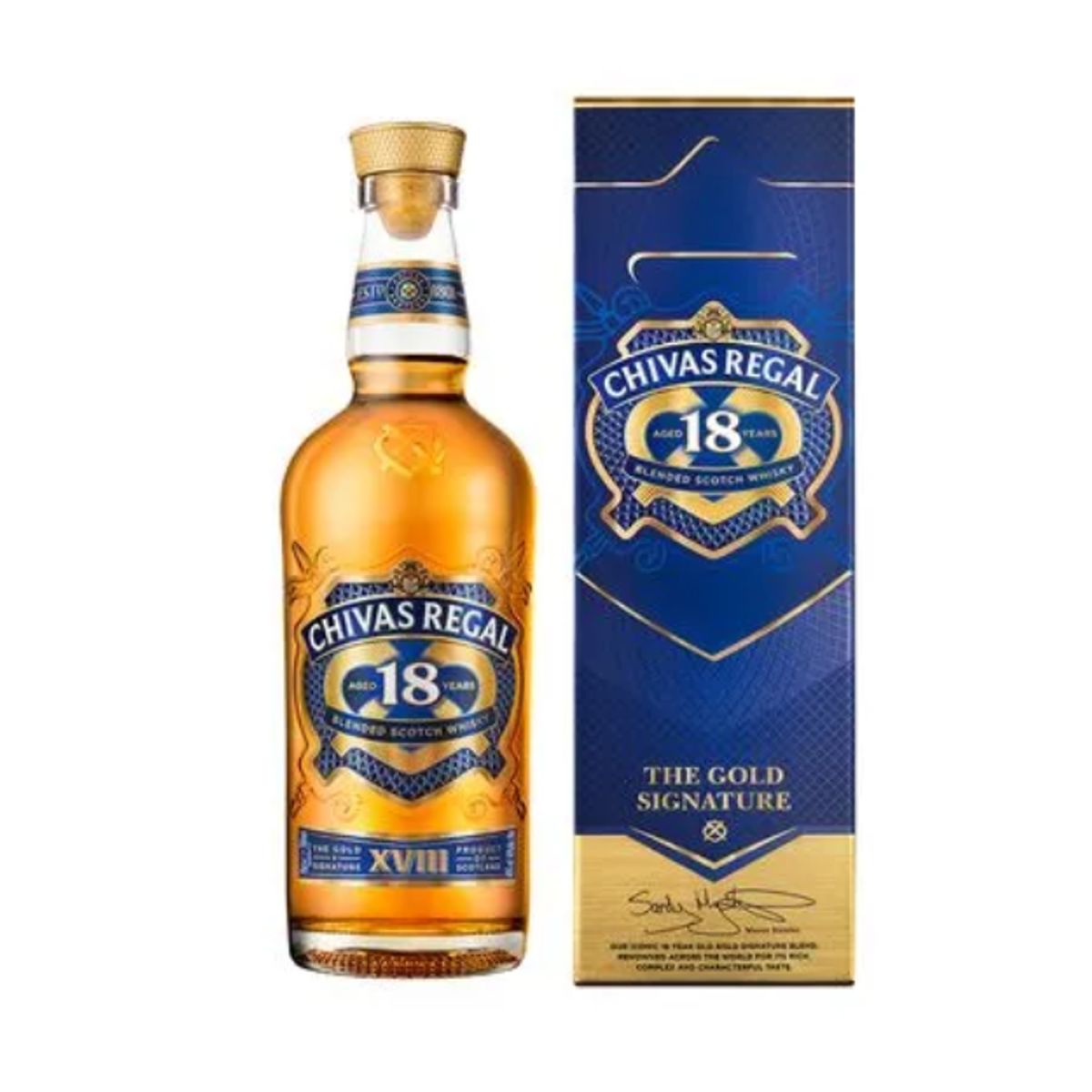 CHIVAS REGAL - WHISKY CHIVAS REGAL 18 AÑOS 700ML