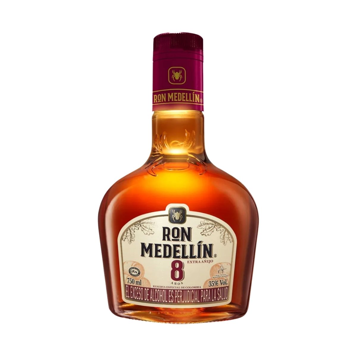 GENERICO - RON MEDELLIN 8 AÑOS 750 ML