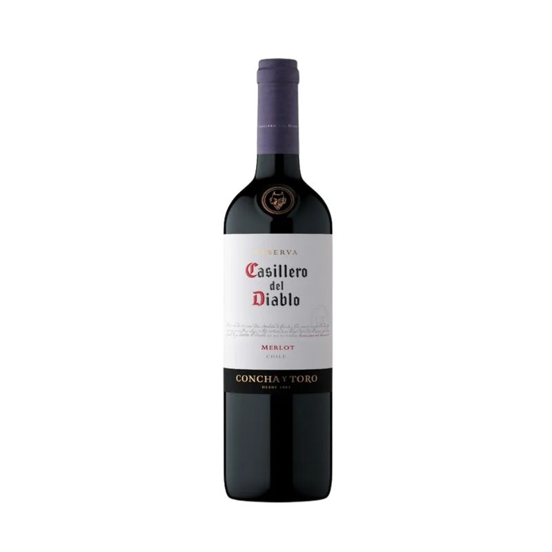 CASILLERO DEL DIABLO - VINO CASILLERO DEL DIABLO MERLOT 750ML