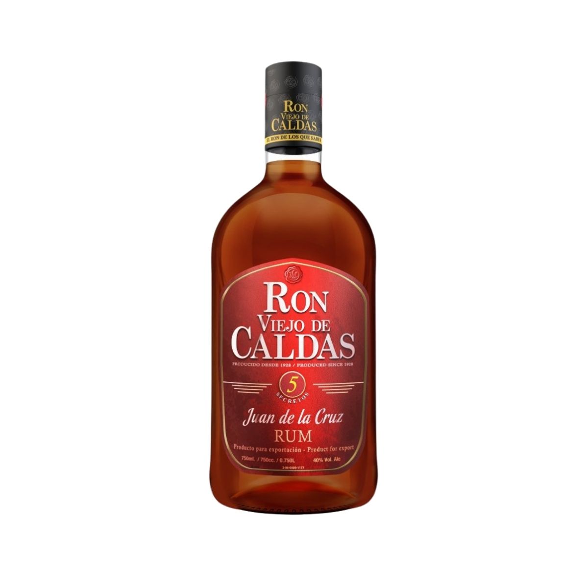 VIEJO DE CALDAS - RON VIEJO DE CALDAS 5 AÑOS 750ML