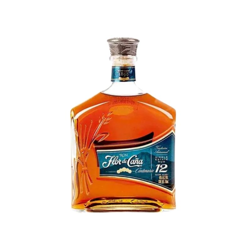 FLOR DE CAÑA - RON FLOR DE CAÑA 12 AÑOS 750 ML