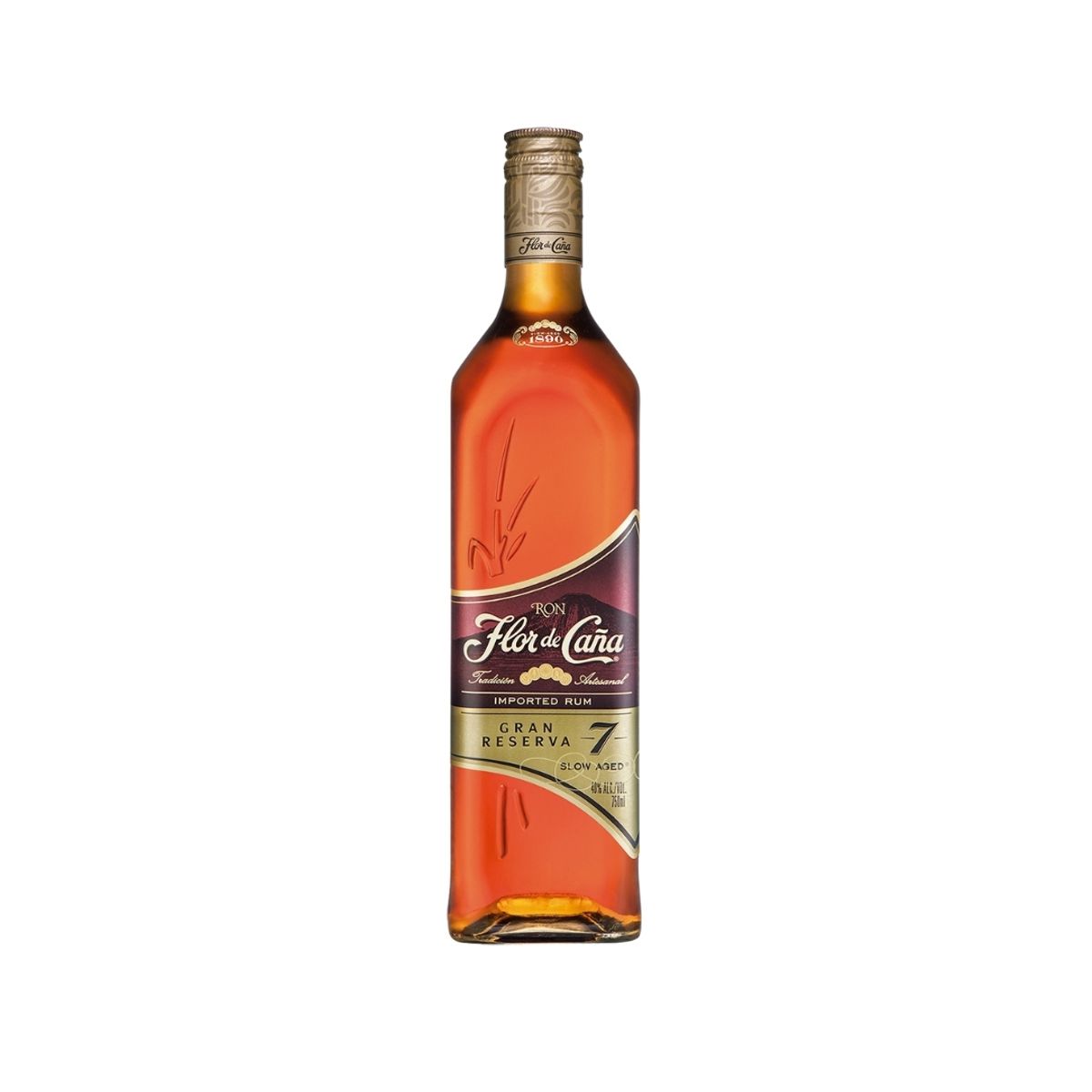 FLOR DE CAÑA - RON FLOR DE CAÑA 7 AÑOS 750 ML