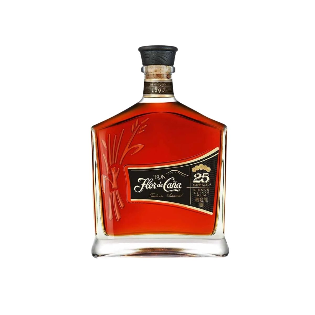 FLOR DE CAÑA - RON FLOR DE CAÑA 25 AÑOS 750 ML