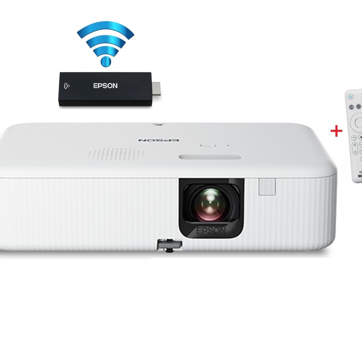 EPSON - Proyector Epson EpiqVision FH02 con Android TV Smart FHD 1080p 3LCD