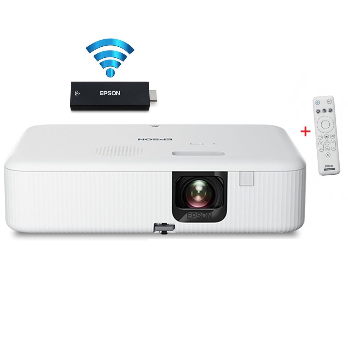 EPSON - Proyector Epson EpiqVision FH02 con Android TV Smart FHD 1080p 3LCD