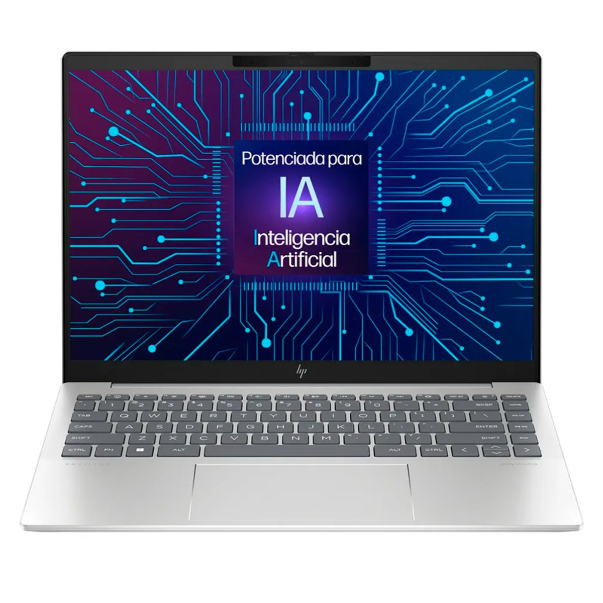 HP - Notebook Hp Pavilion Plus 14-Ew1002La, Core Ultra 7 155H Hasta 4.8Ghz, 32Gb Lpddr5X-6400