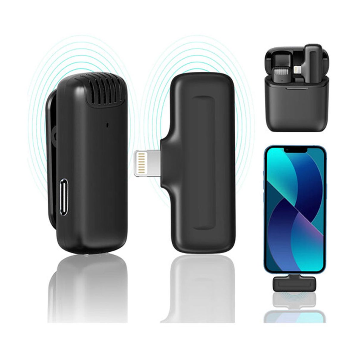 ULANZI - Microfono Inalambrico Ulanzi J11 Conector Lightning