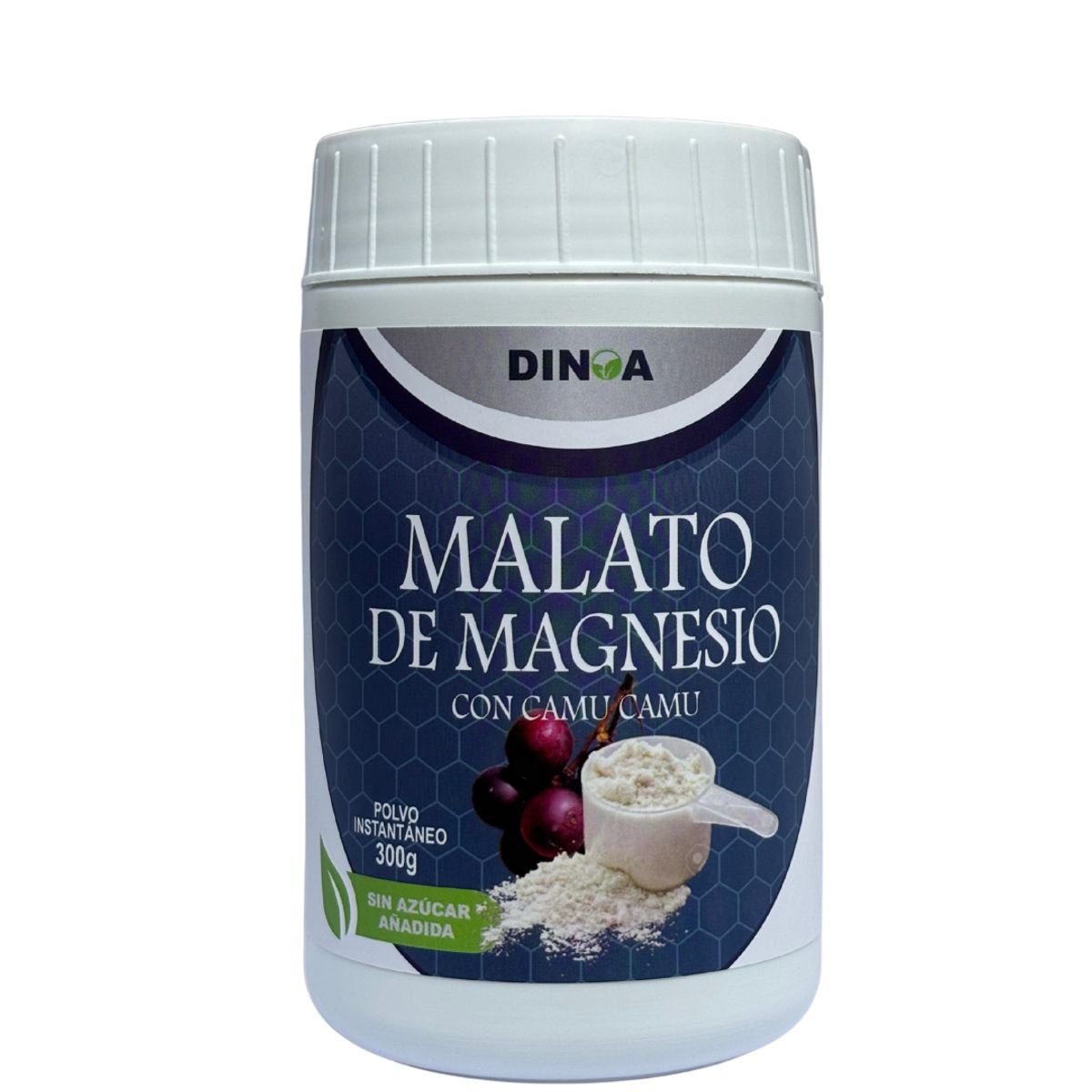 DINOA - Malato de Magnesio Pote de 300g Dinoa- Energía- rendimiento y salud muscular