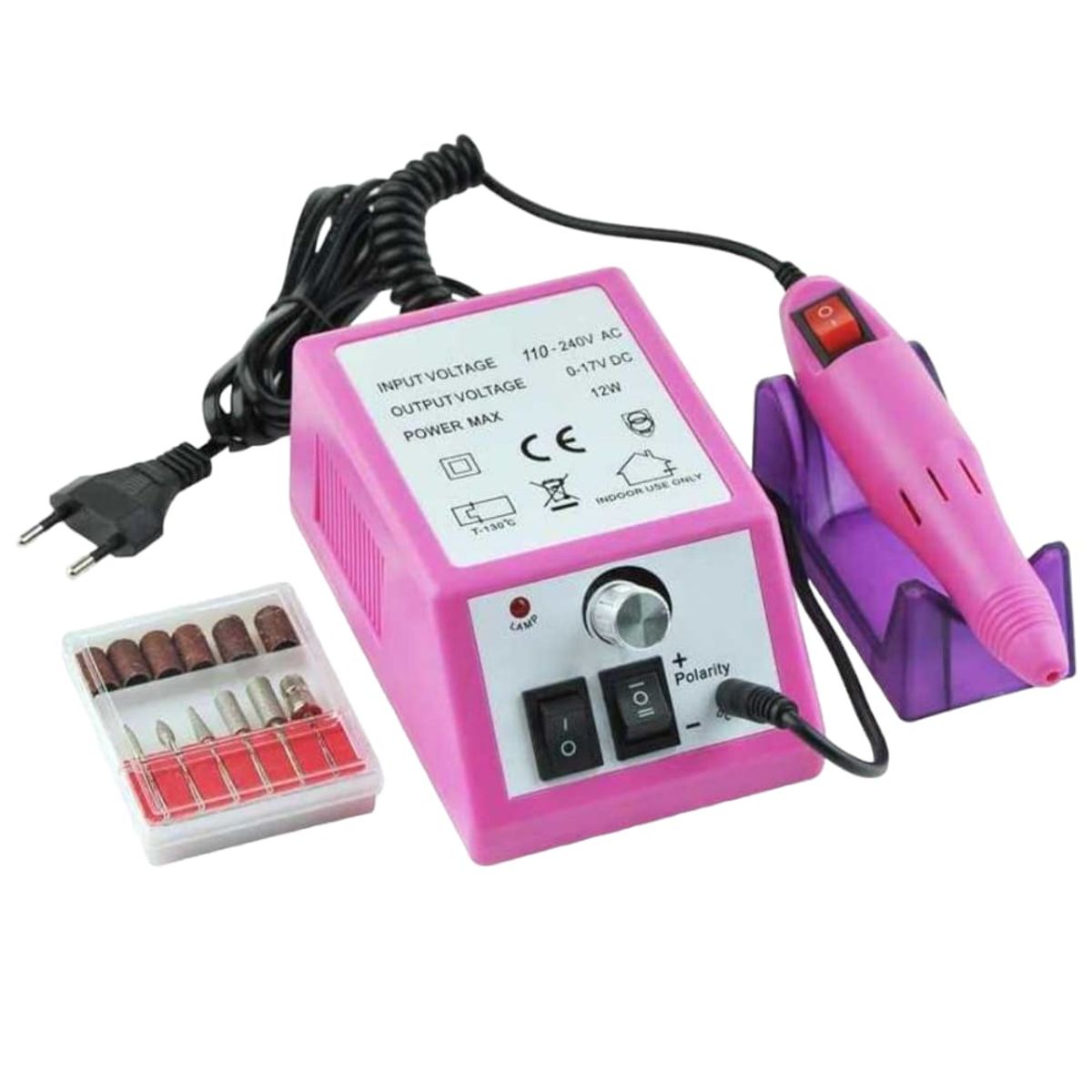 SEISA - Maquina Pulidora Electrica Para Manicura Y Pedicure 20000rpm