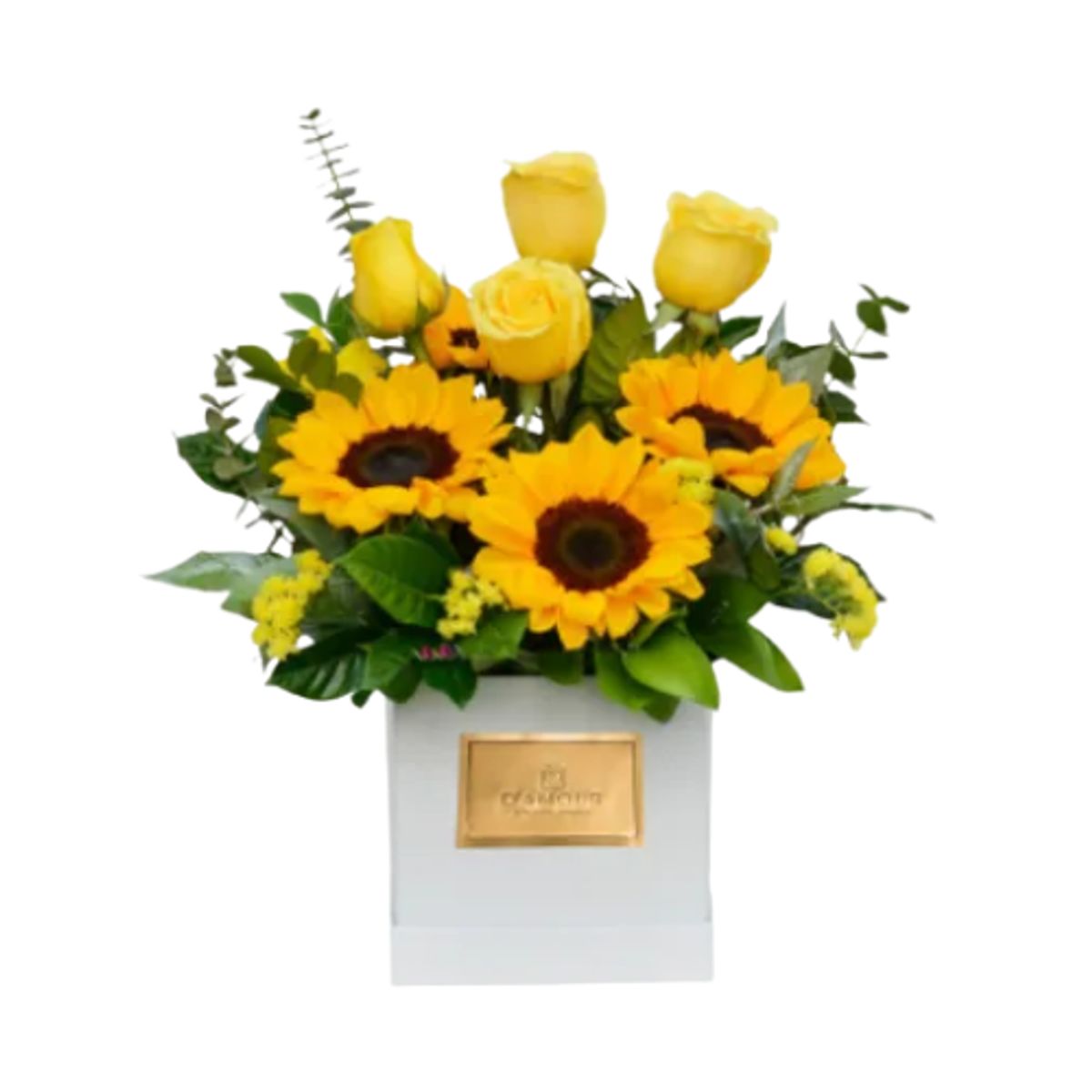 D'AMOUR - Box Girasoles Y Rosas