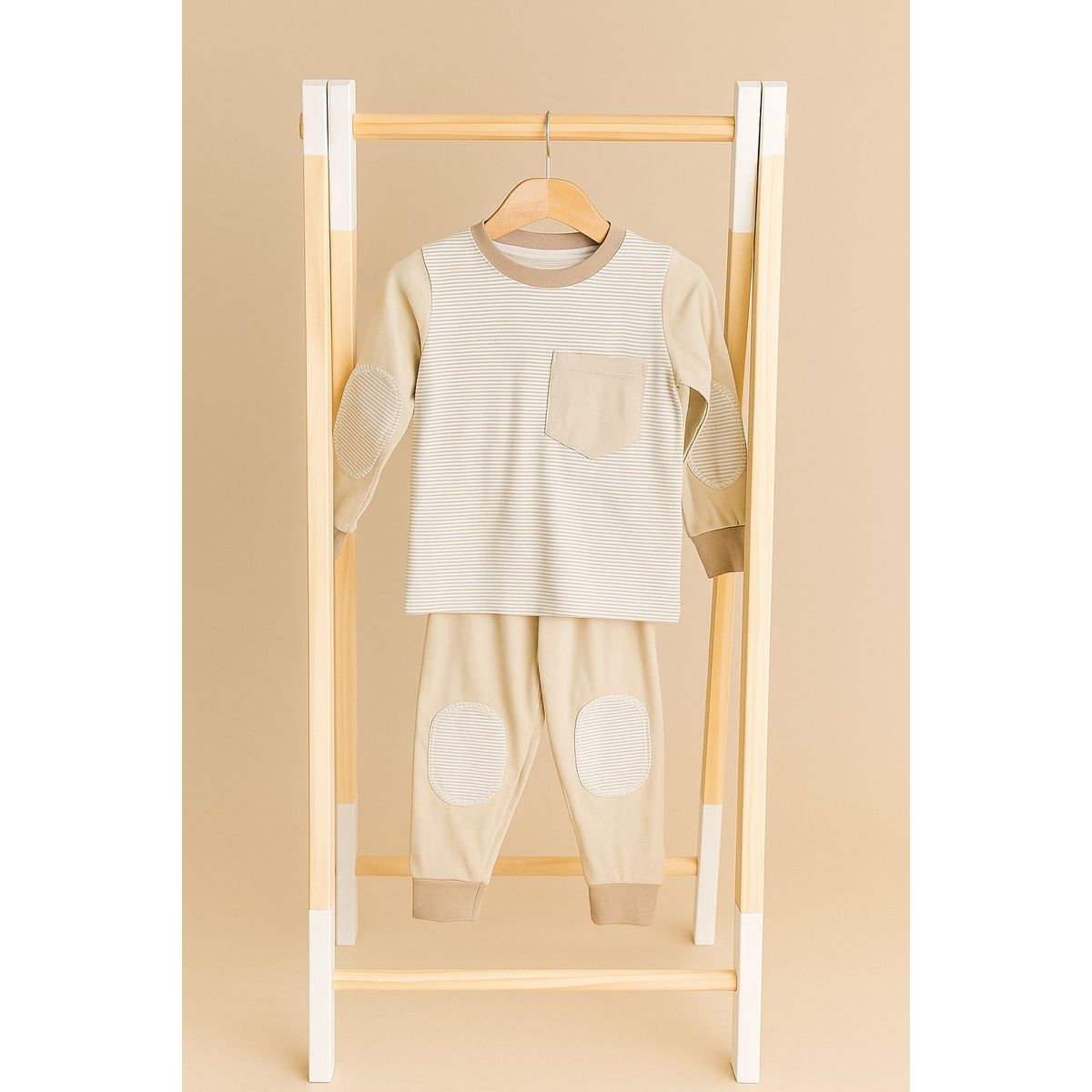 GENERICO - Pijama Algodon Pima Peruano Conjunto para Niño Ultra Suave Completa