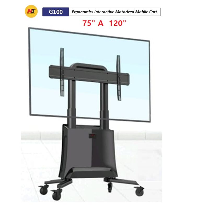 NB NORTH BAYOU - RACK  MOTORIZADO DE 75 A 120 PULGADAS NORTH BAYOU MOD G100