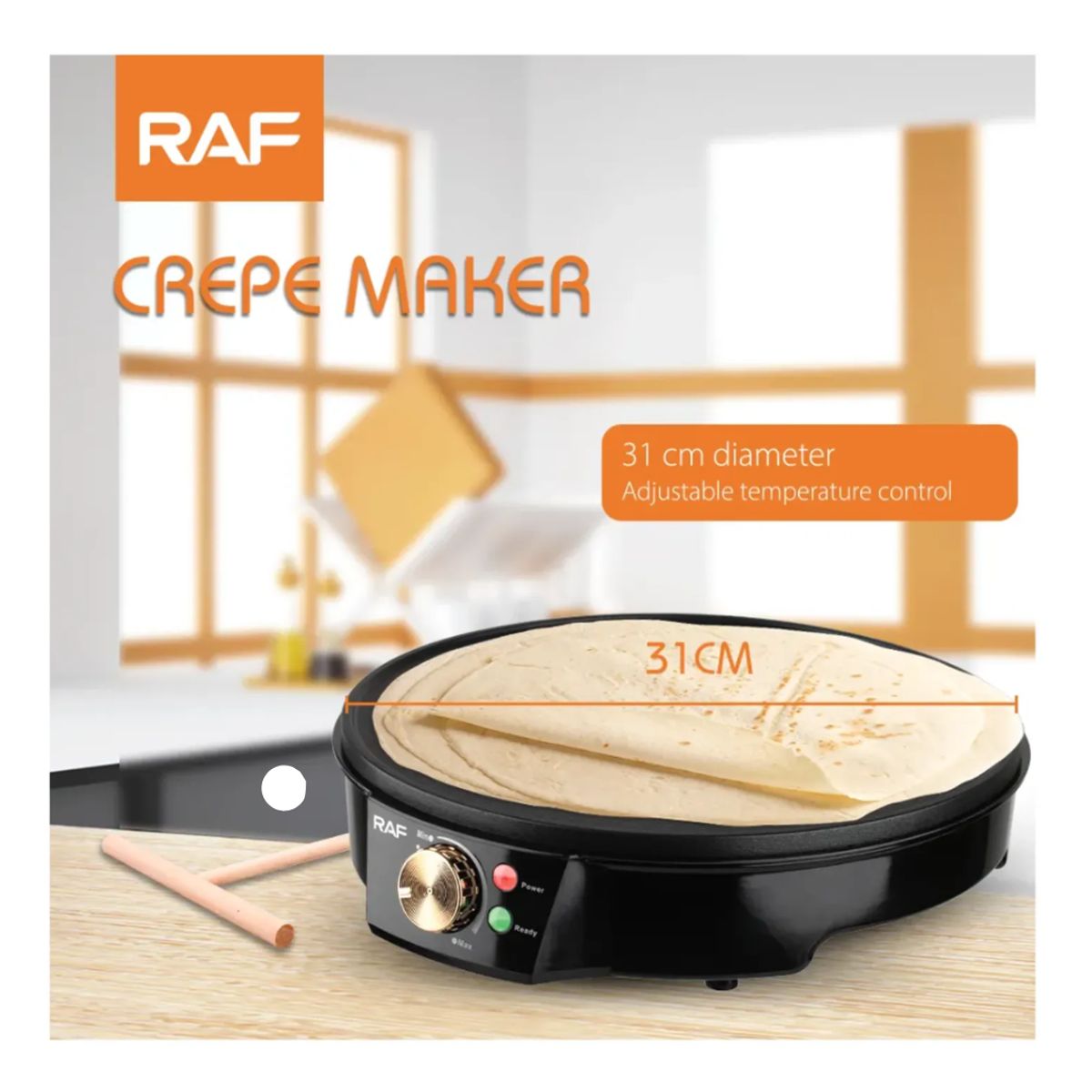 GENERICO - MÁQUINA PARA  HACER CREPES