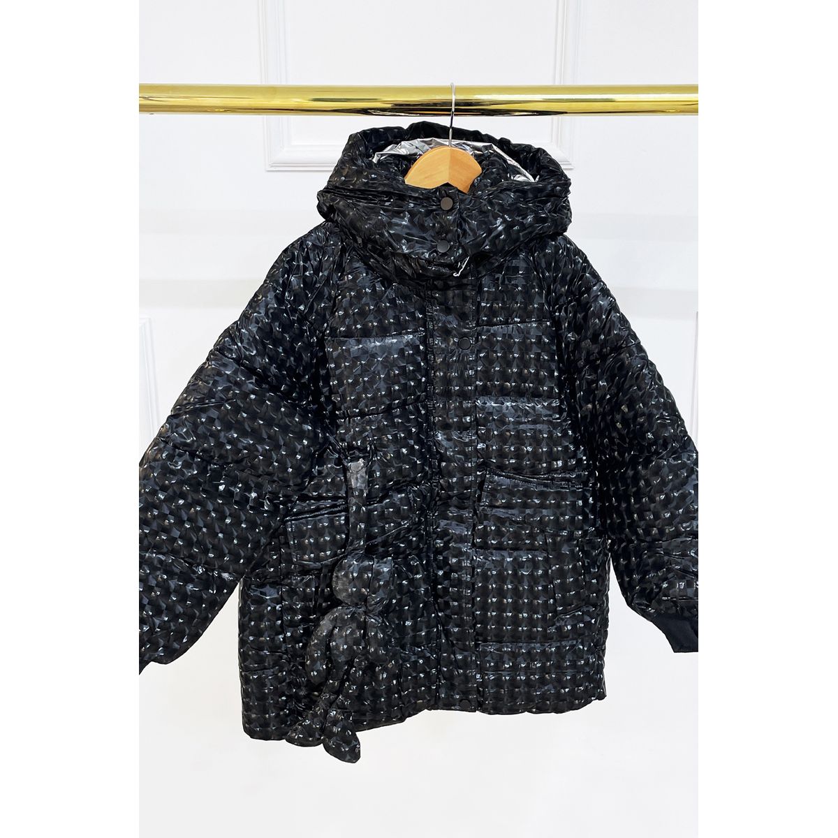 KIDS MASHMELO - Chaqueta estampado labrado para niña con capucha Kids Mashmelo