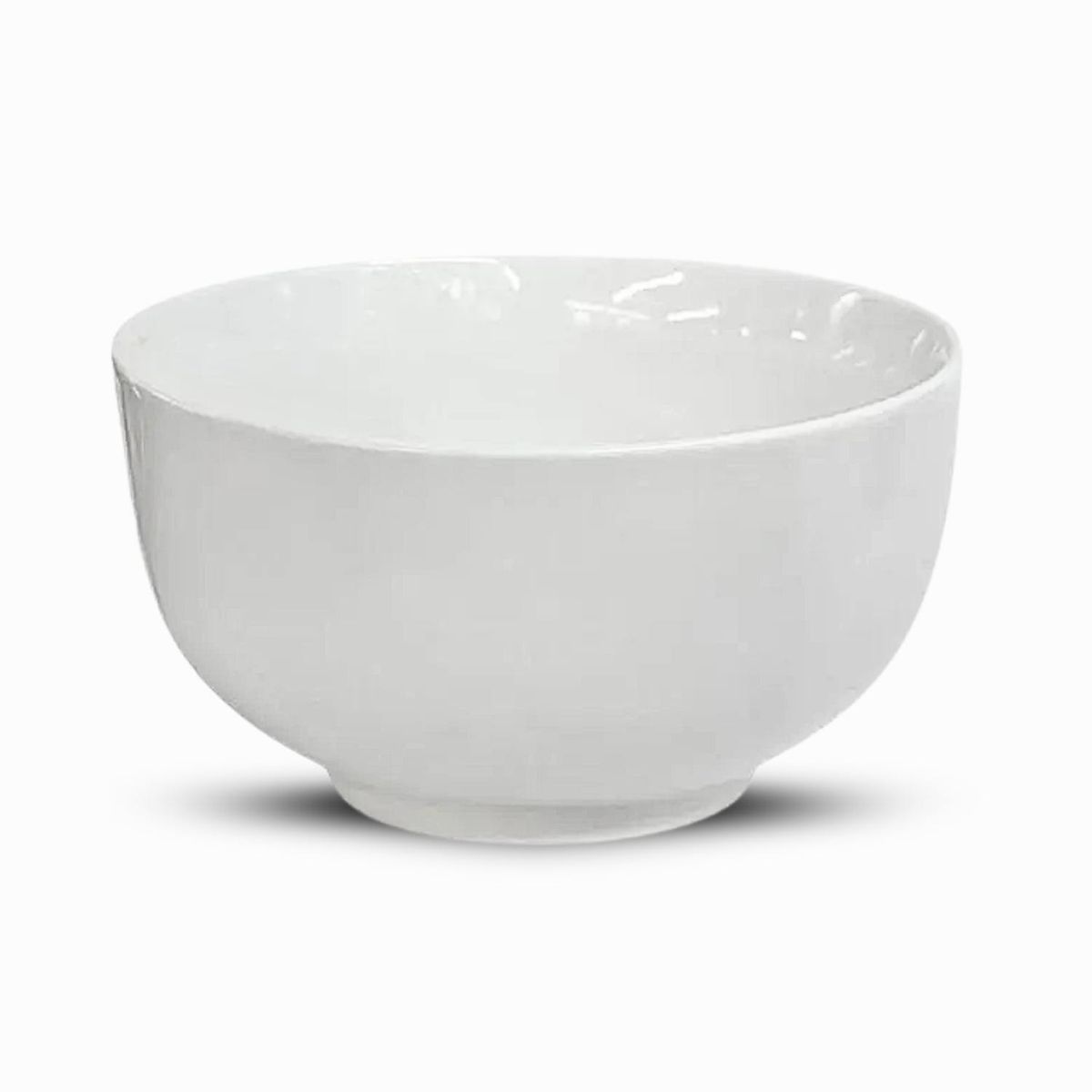 ICHIMATSU - Bowl de Loza blanco 5” por 6 piezas-Ichimatsu