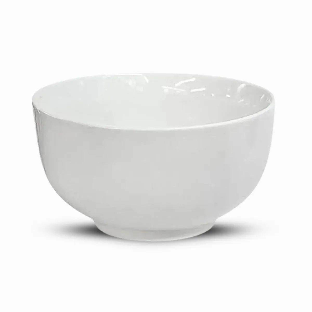 ICHIMATSU - Bowl de Loza blanco 5” por 6 piezas-Ichimatsu