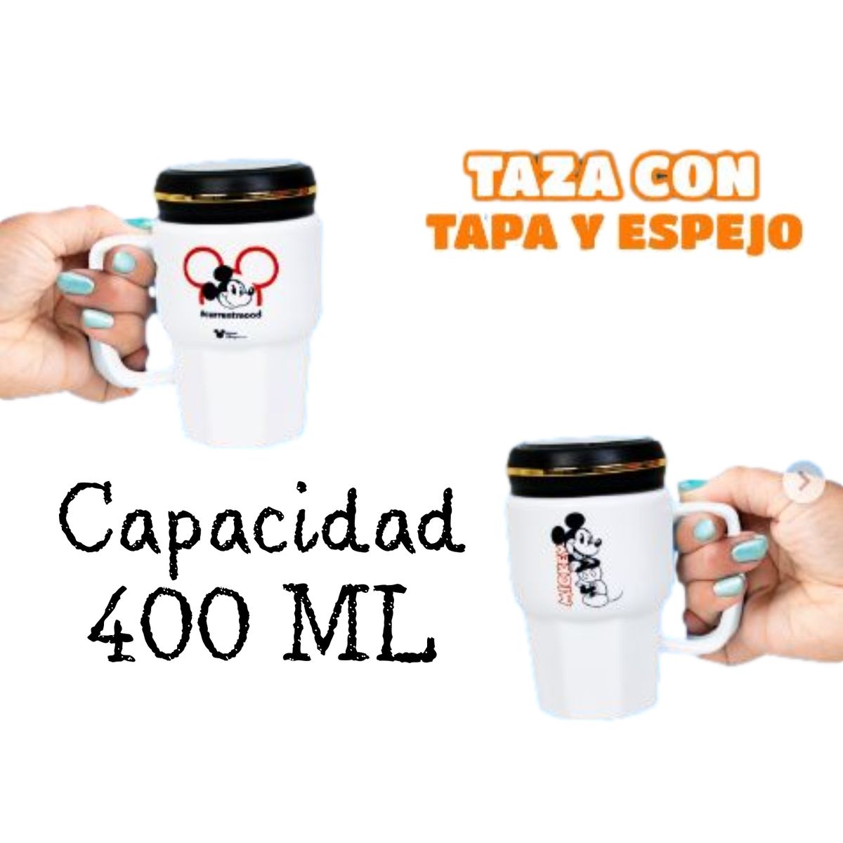 DISNEY CLASICOS - Taza de Mickey - 400 ml