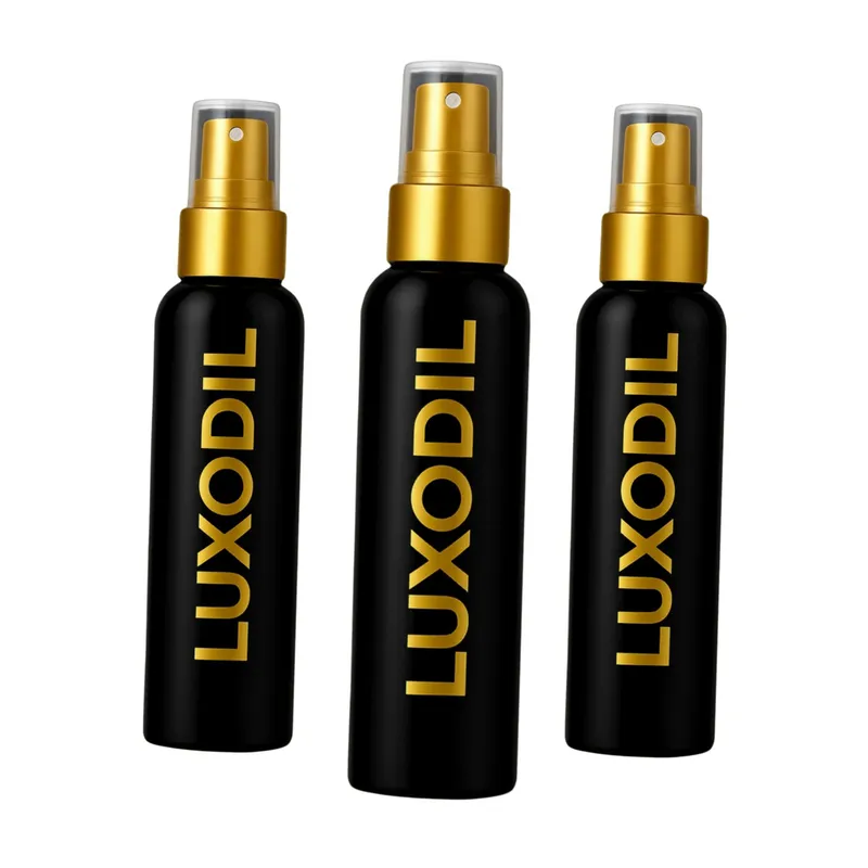 GENERICO - Luxodil Pack x3  Tratamiento Avanzado para Crecimiento de Barba y Cabello Minoxidil 10% + Dutasteride 01%  Uso Diario
