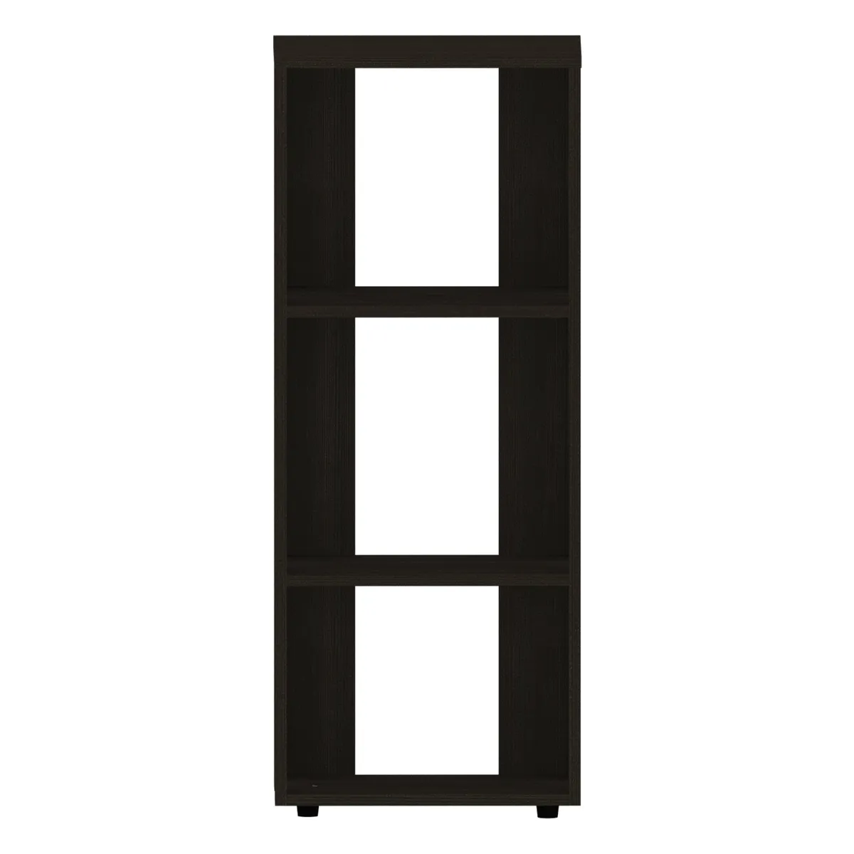 FMFURNITURE - Librero 2 Estantes Fm-004w - Negro