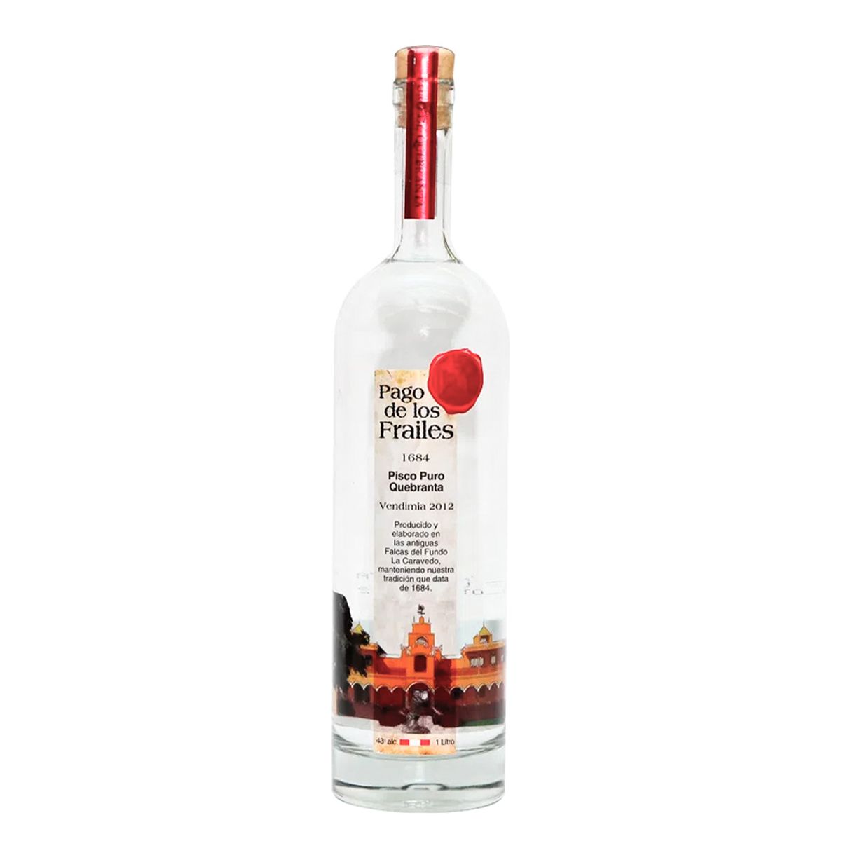 GENERICO - Pisco Puro Pago De Los Frailes Quebranta 1l